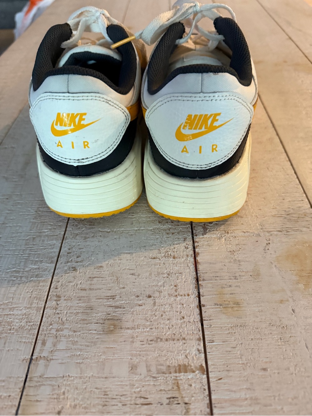Nike Air Max SC Sneakers | Sail/University Gold/Black | Men’s 9.5 / Women’s 11 - Picture 3 of 7